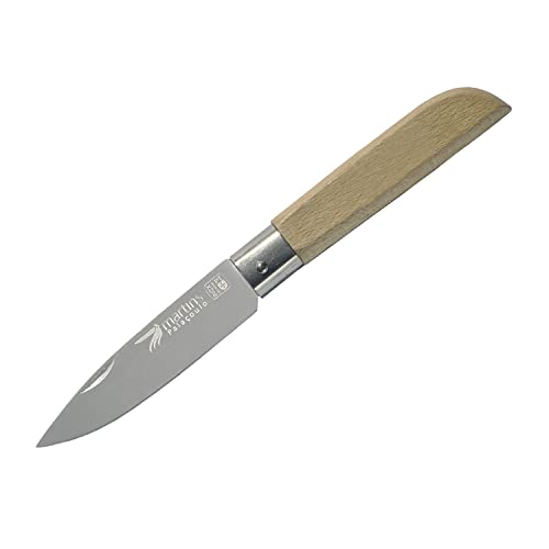 Parabellum Navaja Martins hoja 8cm. acero 420 mango madera de haya