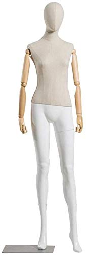 OTQEFTN Mannequin Display Stand Model Props Female Body Upscale Korean Women's Clothing Store Mannequin Window Display Stand Shelf Model Dress