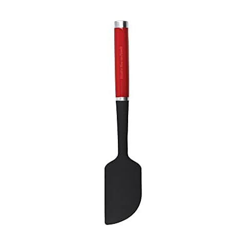 KitchenAid Silicone Spatula, Heat Resistant Flexible Bowl Scraper Silicon Spatula Kitchen Utensils - Empire Red Cover