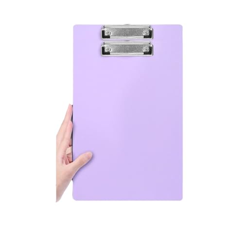 Dossier plastique A4 violet idéal pour prendre des notes