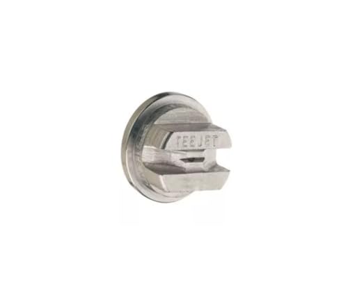 TeeJet 110° Flat Fan Stainless Steel Spray Tip 0.3 GPM @ 40 PSI Farmer Bob's Parts TP11003-SS, Silver
