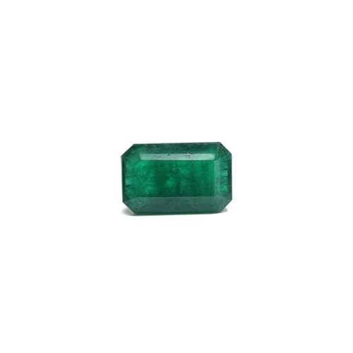 Émeraude zambienne naturelle de 4,61 carats, créez votre bague de fiançailles sur mesure