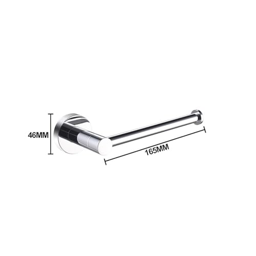Accessoires de Salle de Bain Ensemble de 3 Pièces Inox Porte-Serviettes et Papier