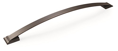 Image of Amerock | Appliance Pull | Oil Rubbed Bronze | 18 inch (457 mm) Center to Center | Candler | 1 Pack | Drawer Pull | Drawer Handle | Cabinet Hardware