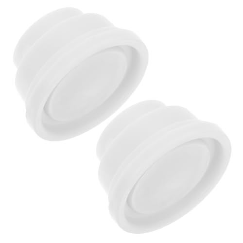 Milisten Embouts en Caoutchouc pour Échelle De Piscine 2 Pièces Pare-Chocs De Sécurité Design Élégant Piscines Creusées Installations Faciles