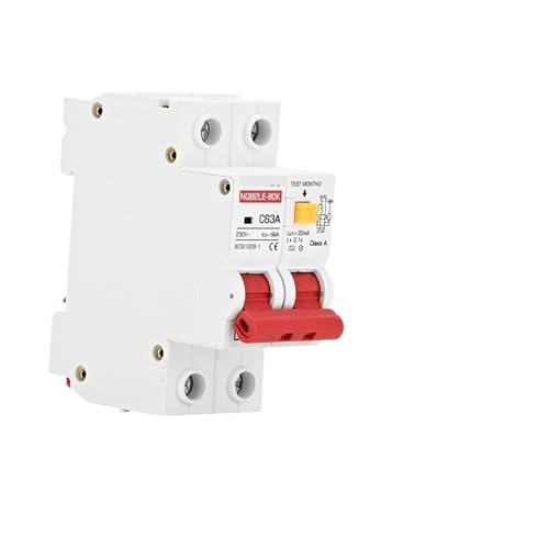 RCD classe A disjoncteur différentiel RCBO 16A 2P fuite AC DC 230V DPN
