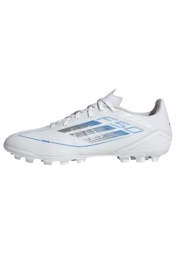 adidas Unisex F50 League AG Fußballschuh Cloud White/Silver Metallic/Cloud...