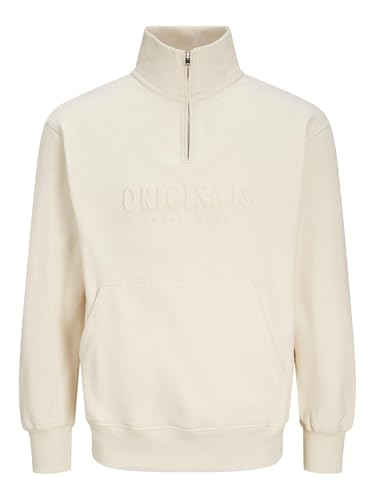 Sweat à mi-fermeture éclair JACK & JONES imprimé pour homme
