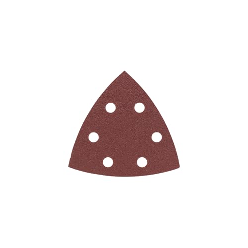 Bosch Accessories 2607019489 Lot de feuilles abrasives pour Ponceuse 25 ABRASIFS DELTA 93 GRAIN 80
