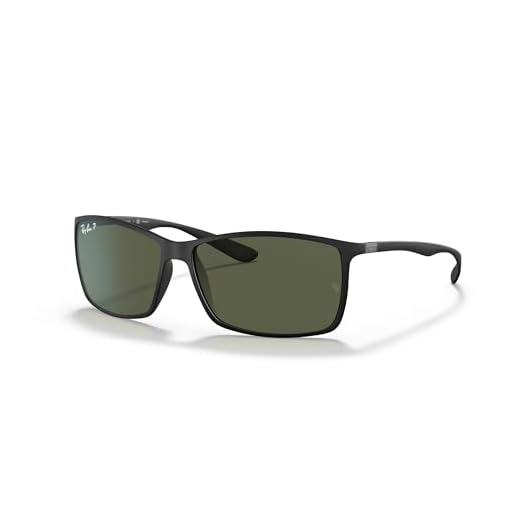 Óculos de Sol Ray-Ban Polarizado 0RB4179 601S9A Tam 62 / Preto Fosco - Lentes Verde