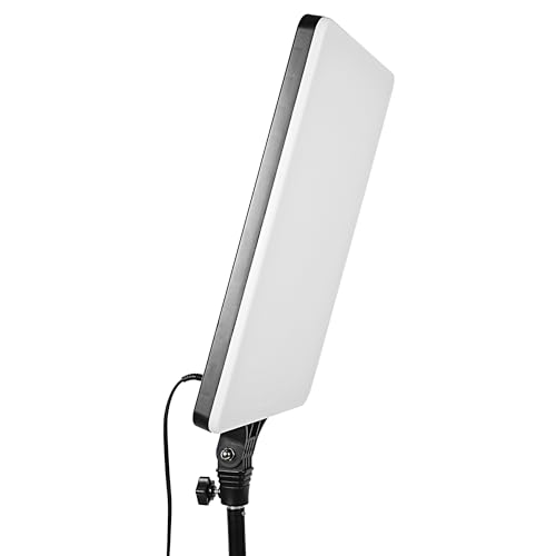 Image of KODAK V240 Video Soft Light with Adjustable Color Temp 5600K|98 CRI|High Brightness|Advance Remote Control|Flexible & Light Weight|Ideal for Photography & Videography|240 Watt|26 Inches