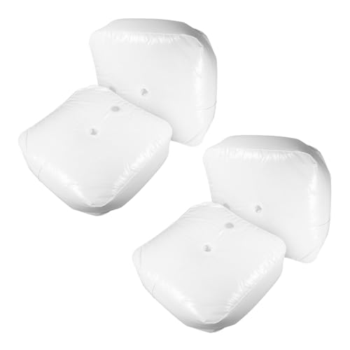 Toyvian 4 Piezas Base para de Cuadrada de Llenables de Peso Estable para Soporte de Bodas Cumpleaños y Decoración de Eventos