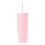 Simple Modern Insulated Tumbler with Lid and Straw | Iced Coffee Cup Reusable Stainless Steel Water Bottle Travel Mug | Gifts for Women Men Her Him | Classic Collection | 710ml | Blush