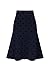 Thakoon Collective Rent the Runway Pre-Loved Navy Polka Dot Skirt, Blue, Large