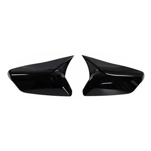 Coque de rétroviseur latéral ABS pour Chevrolet Malibu protection adhésive noir brillant
