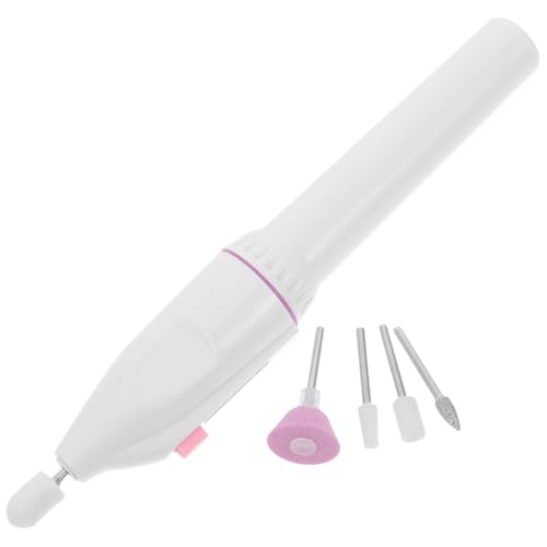 Hemobllo Machine à Polir Les Ongles Électrique Multifonction, Compacte, Lime à Ongles Électrique Portable, Usage Professionnel Et Domestique, Outil De Nail Art Sans Batterie