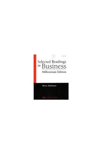 Selected Readings in Business, Millennium Edition (Michigan Series in English for Academic & Professional Purposes)