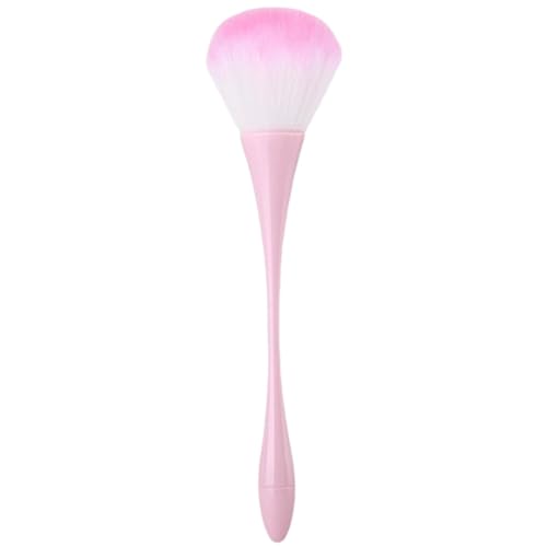 Obesntln Cepillo de polvo fijador, pincel para rubor,Cepillo de polvo suelto de maquillaje Blush - Base de maquillaje en polvo y pinceles cosméticos, herramienta de maquillaje facial para contorno y