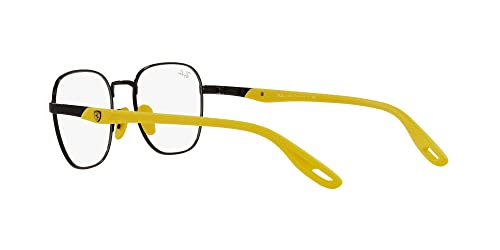 Image of Ray-Ban unisex-adult Rx6484m Scuderia Ferrari Collection Square Prescription Eyewear Frames