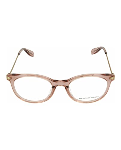 Eyeglasses Alexander McQueen AM 0093 O- 003 Pink/Gold