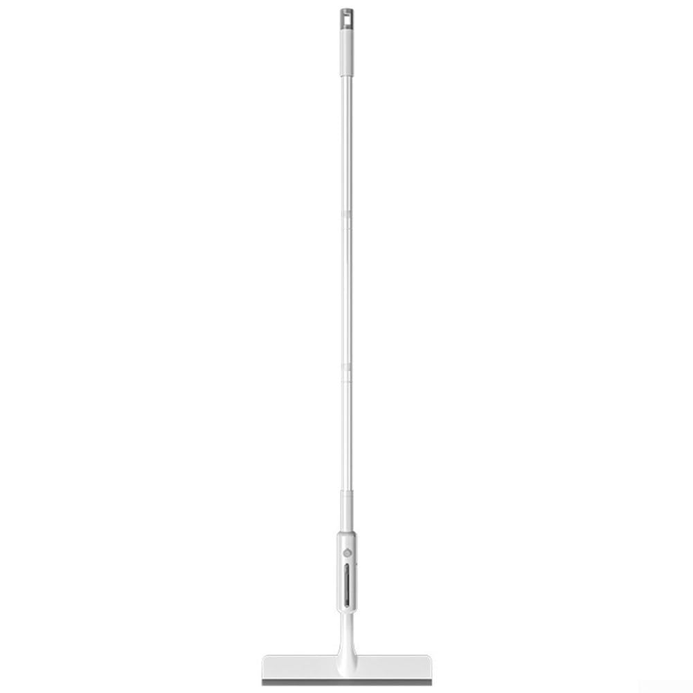 Limpiador profesional de ventanas de doble cara con mango telescópico, paño de microfibra para espejos, paredes de ducha y puertas de cristal, brillo sin rayas y fácil acceso
