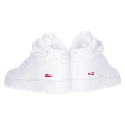 Nike Air Force 1 Mid Mens Shoes Size- 10.5 White/White-White2