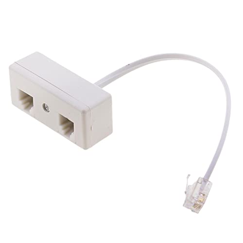 Moxic-2-Way-RJ11-Telephone-Plug-to-Socket-Adapter-Splitter-for-Landline-Telephone