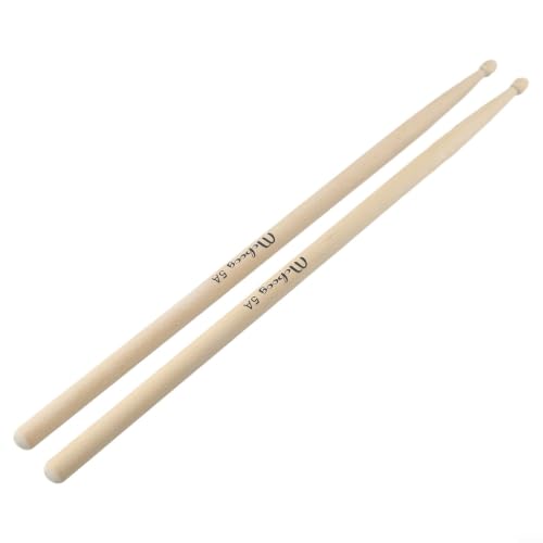 Baquetas 5A de madera Hickory par 15.98 pulg miniatura 1
