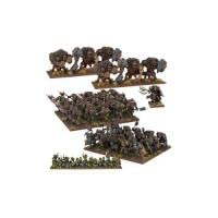 Mantic Games MGKWO110 Orc Army Miniature Model, Multicolour