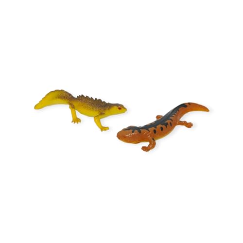 Image of Small Kids Sea & Wild Animal Toys Sets for Fun, Educational, Spark Imagination and Learning (Multi Choice Sets) (Chameleon) 12pcs