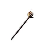 esterilizados AL Origen Crown 200 pinchos 12 cm Bambú biodegradables esterilizados palillos pincho Panini hamburguesa 2 Rizado