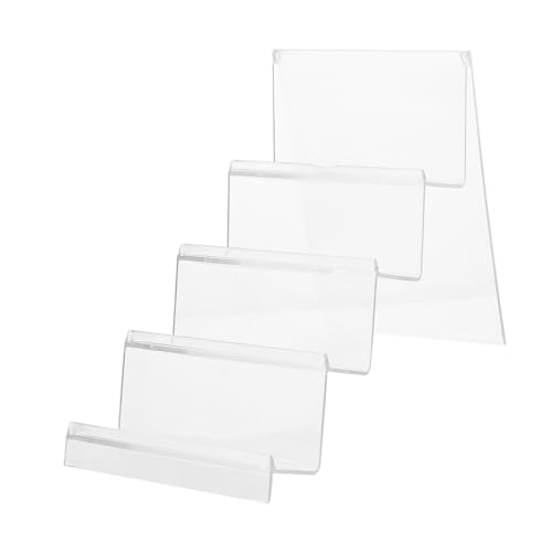 TOVINANNA Elegant Wallet Holder Display Stand Multi-function Acrylic Display Rack for Beauty Salon