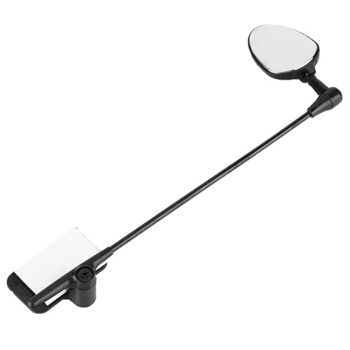 Rearview Mirror, Adjustable Bicycle Helmet Reflector Multiple Angles Easy Installation for Mountain Bikes