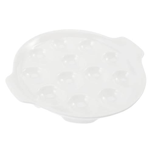 Plat de service pour escargots en acier robuste au design épuré - 2