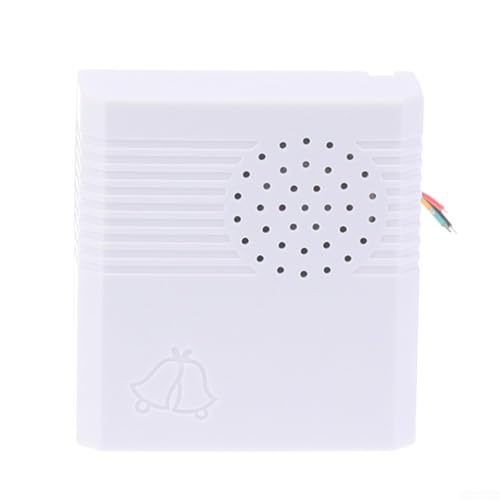 Audio chiaro da qualsiasi luogo: prova un suono morbido ma forte a 90 db, rendendo facile sentire il campanello da diverse aree della tua casa.