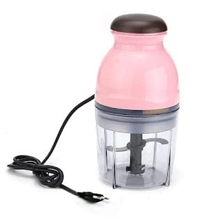 TYAGY Capsule Cutter | Electric Multi-Purpose Vegetable Fruit Blender | Mixer Food Processor | Crusher Meat Grinder | One Touch Mini Food Processor Electric Blender (Multicolor) - Pack of 1 Pcs