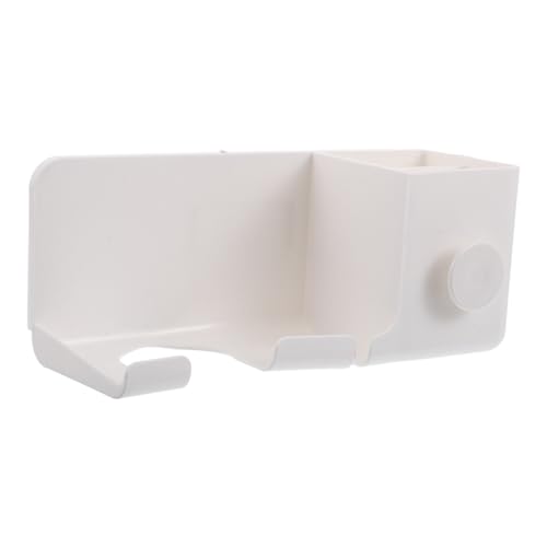 LIFKOME Wall-mounted Hair Dryer Rack Blow Dryer Holder Stand Space-saving for Bathroom