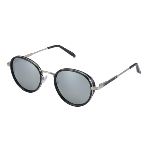 Lunettes de soleil rondes steampunk MUTYNE style vintage noir