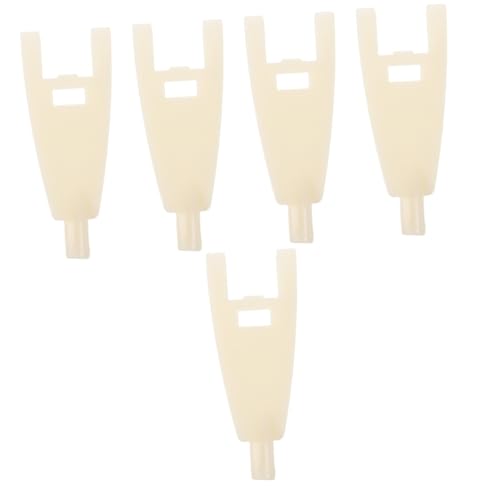 SOLUSTRE 5pcs Roll Carton Key Toilet Paper Key Commercial Toilet Dispenser Keys Commercial Toilet Paper Dispenser Keys Tissue Dispenser Key Paper Towel Holder Key Plastic White