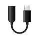 Audioadapter für Original Xiaomi USB Type-C auf 3,5 mm Klinkenanschluss Adapter Chip Aux Adapter auf USB C für Xiaomi 12 12 Pro Mi11 Mi11 Ultra Mi11 Pro Mi10 Mi 10T Pro Mi9 Mi9 Pro Mi8 schwarz