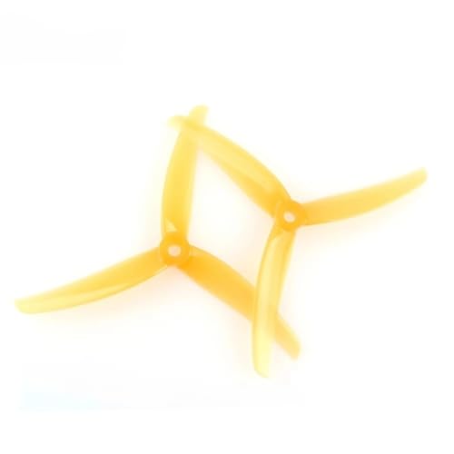 Hélices J37 FPV 4,9 pouces orange idéales pour vos sessions de freeride et entraînements quotidiens