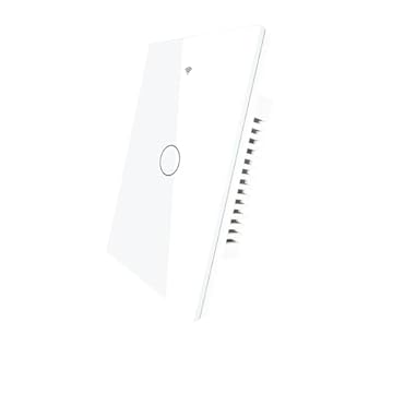Interruptor inteligente Haiz Touch Screen 1 Botão HZ-WS1-BRANCO