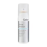 Gabor Shoe Stretch Dehnungsspray für Lederschuhe 125 ml, Lederdehner-Spray weitet enge Lederschuhe, Schuhdehner beseitigt Druckstellen, gegen drückende Schuhe, schnelle Schuhdehnung, beugt Blasen vor