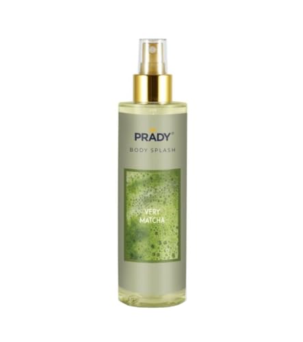 Prady – Body Splash Very Matcha Femme – 250 ml – Fragancia corporal fresca & energizante con notas de té verde