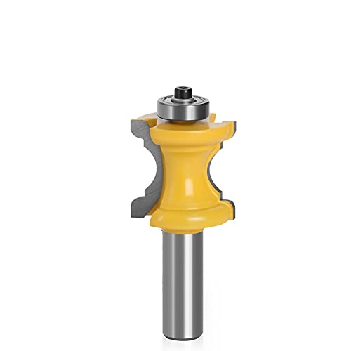Nushki NUSHKI9969667440004 1Pc Concave Radius Milling Cutters Convex Column Line Molding Router Bit Cutter,6.35Mm Shank cover