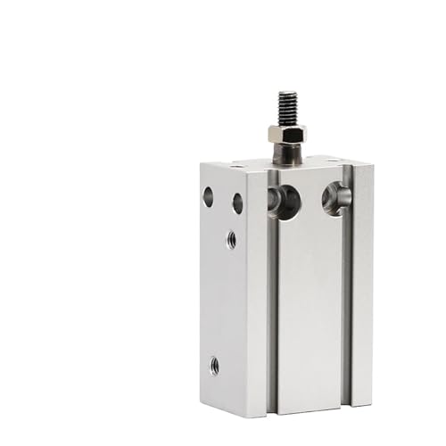 Cylindre à installation libre CU20 avec course 10mm double effet à tige hydraulique compacte - 2