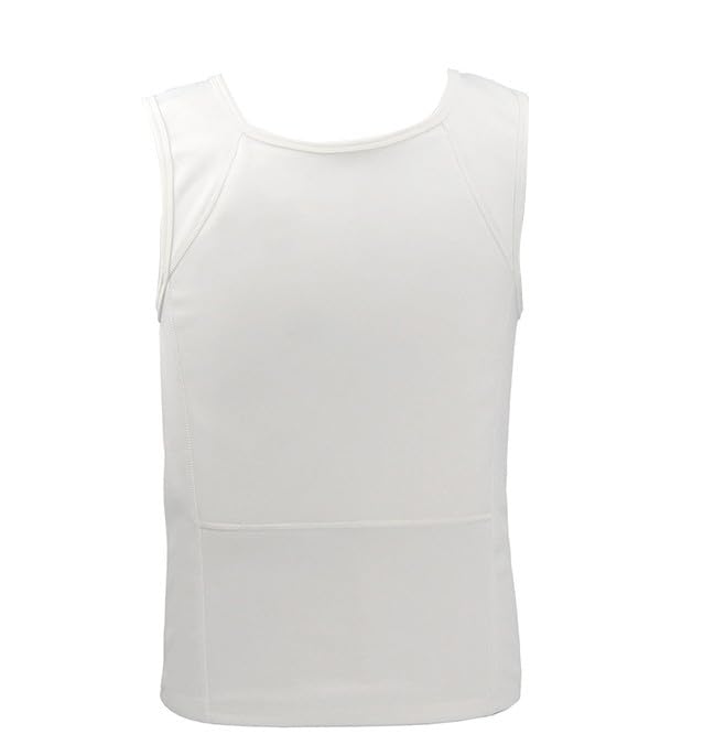 Bulletproof Vest, Concealable Soft Anti-Bullet T-Shirt, Level IIIA Stab-Resistant Vest for Men and Women, Safety Protection Work Clothes