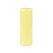 Zest Candle Pillar Candle, 2 by 6-Inch, Ivory