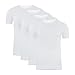 Produktbild SES Doppelripp Unterhemd Herren Weiß M 4er Pack/Kurzarm Herren Unterhemden Weiss / 100% Baumwoll Unterhemd Herren als Unterhemd Doppelripp Herren oder Basic Tshirt Herren