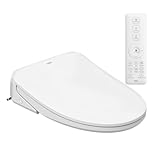R&T V303 Auto-Open Smart Bidet Toilet Seat, Elongated Electric Bidets with Warm Water, Air Dryer, Adjustable Heated Seat, Nightlight, Bidet Attachment for Toilet